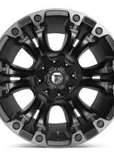 FUEL Off-Road D851 Vapor Wheel 20x10 6x135/6x139.7 -18mm Matte Black Gray Tint                                     - D85120009846A - Image 3