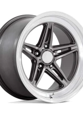 American Racing VN514 Groove Wheel 18x7 5x114.3 0mm Anthracite w/Diamond Cut Lip                                     - VN514AD18701200 - Image 2