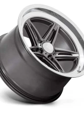 American Racing VN514 Groove Wheel 18x7 5x120.65 0mm Anthracite w/Diamond Cut Lip                                     - VN514AD18703400 - Image 2