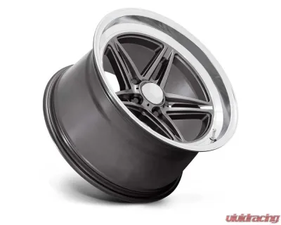 American Racing VN514 Groove Wheel 18x7 5x120.65 0mm Anthracite w/Diamond Cut Lip - VN514AD18703400