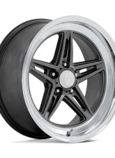 American Racing VN514 Groove Wheel 20x10 5x127 | 5x5 -20mm Anthracite w/Diamond Cut Lip                                     - VN514AD20105020N - Image 2