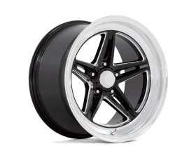American Racing VN514 Groove Wheel 18x7 5x120.65 0mm Gloss Black Milled w/Diamond Cut Lip