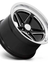 American Racing VN514 Groove Wheel 18x7 5x120.65 0mm Gloss Black Milled w/Diamond Cut Lip                                     - VN514BE18703400 - Image 2