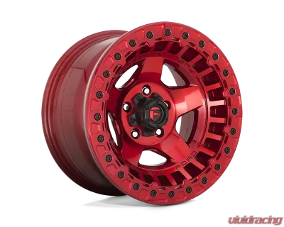 Fuel D117 Warp Wheel 17x9 6x5.5 -15 Candy Red - D11717908445