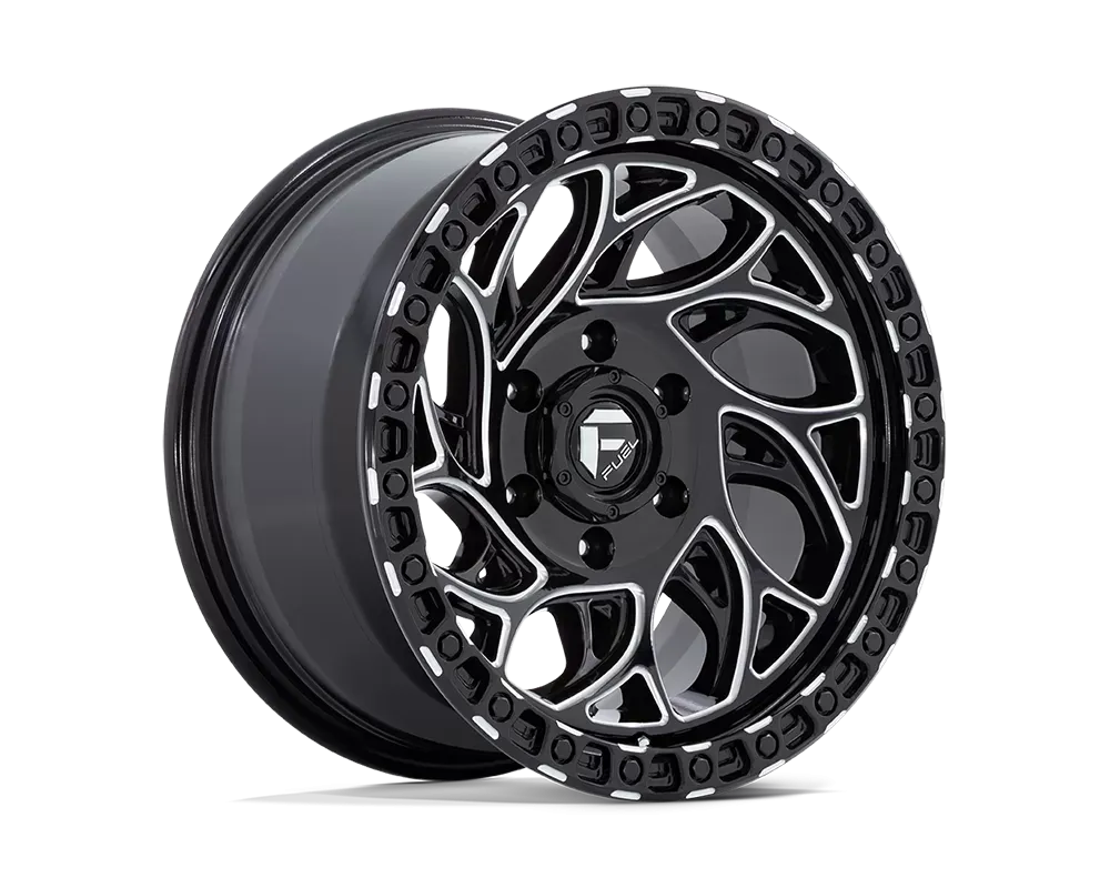 FUEL Off-Road D840 Runner OR Wheel 15x8 6x5.5 -19mm Gloss Black Milled - D84015808337