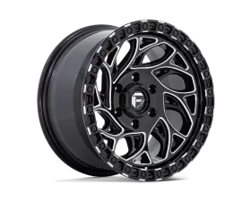 FUEL Off-Road D840 Runner OR Wheel 15x8 5x4.5 -19mm Gloss Black Milled