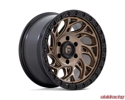 FUEL Off-Road D841 Runner OR Wheel 15x8 6x5.5 -19mm Bronze w/Black Ring - D84115808337