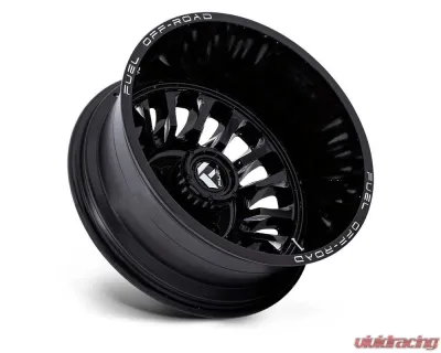 Fuel D868 ARC Dually Wheel 20x8.25 8X200 -201 Gloss Black Milled - D86820829235