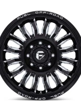 Fuel D868 ARC Dually Wheel 20x8.25 8X165.1 -227 Gloss Black Milled                                     - D86820827245 - Image 3