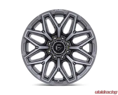 Fuel Flux Wheel 22x10 8x180 Platinum - FC854AX22108818N