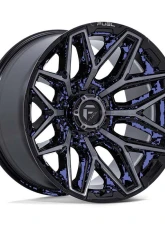 Fuel Flux Wheel 22x10 8x165.1 Gloss Black Brushed Face w/ Gray Tint                                     - FC854BT22108018N - Image 3