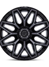 Fuel Flux Wheel 20x10 8x180 Gloss Black Brushed Face w/ Gray Tint                                     - FC854BT20108818N - Image 3