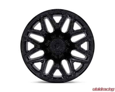 Fuel Flux Wheel 22x12 8x165.1 Blackout - FC854MX22128044N
