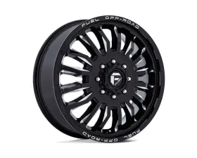 Fuel D868 ARC Dually Wheel 20x8.25 8X165.1 104 Gloss Black Milled