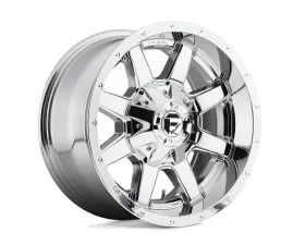 FUEL D536 Maverick Chrome 1-Piece Cast Wheel 20x8.25 8x165.1 122mm