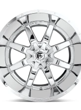 FUEL 1PC D536 Maverick Wheel 17.00x6.50 8x200.00 +13mm Chrome Plated                                     - D53617659230 - Image 3