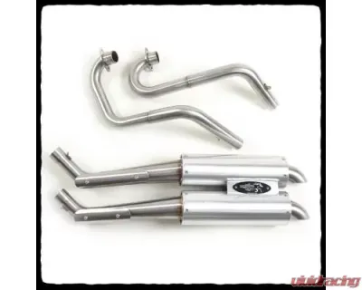 Barkers Performance Full Dual Exhaust System Yamaha Grizzly 550 2008-2014 - 7AYE-550GRIZ-DL-08-14