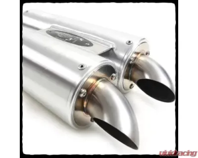 Barkers Performance Full Dual Exhaust System Yamaha Grizzly 550 2008-2014 - 7AYE-550GRIZ-DL-08-14