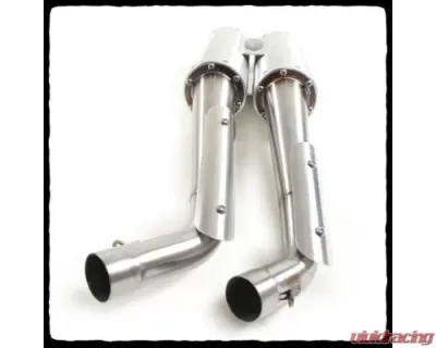 Barkers Performance Full Dual Exhaust System Yamaha Grizzly 550 2008-2014 - 7AYE-550GRIZ-DL-08-14
