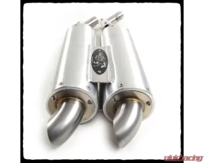 Barkers Performance Full Dual Exhaust System Yamaha Grizzly 550 2008-2014 - 7AYE-550GRIZ-DL-08-14