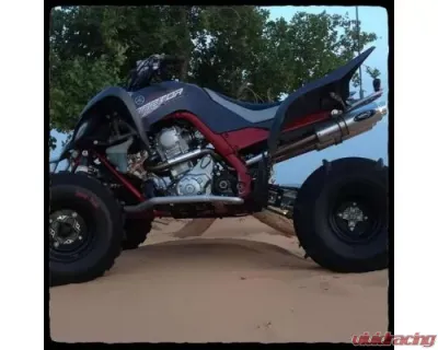 Barkers Performance Full Dual Exhaust System w/ Strap Kit Yamaha Raptor 700 2006-2014 - 7AYE-700DL-INFR-06-14