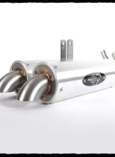 Barkers Performance Full Dual Exhaust System Yamaha Wolverine 2016-2017                                     - 7AYE-WOLV-DL-17 - Image 2