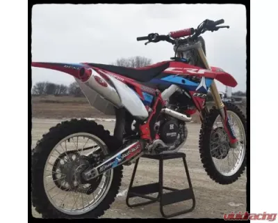 Barkers Performance Full Single Exhaust System Honda CRF 450R 2017-2019 - 7MHE-CRF450R-17