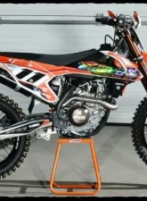 Barkers Performance Full Single Exhaust System KTM 450 SX-F 2016-2018                                     - 7MKE-KTM450SX-17 - Image 3