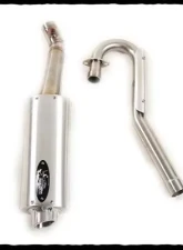 Barkers Performance Full Single Exhaust System Yamaha YZ250F 2010-2013                                     - 7MYE-YZ250F-11 - Image 4