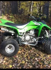 Barkers Performance Full Single Exhaust Kawasaki KFX 400 All Models                                     - 7AKE-KFX400-INFR - Image 4