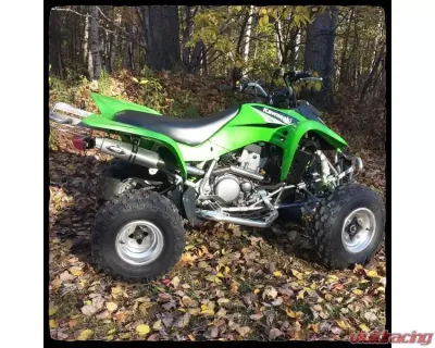 Barkers Performance Full Single Exhaust Kawasaki KFX 400 All Models - 7AKE-KFX400-INFR