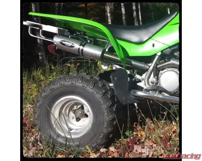 Barkers Performance Full Single Exhaust Kawasaki KFX 400 All Models - 7AKE-KFX400-INFR