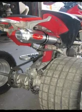 Barkers Performance Full Single Exhaust Kawasaki KFX 450 All Models                                     - 7AKE-KFX450-INFR - Image 5
