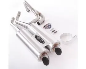Barkers Performance Full Dual Exhaust Yamaha Grizzly 700 2014-2015