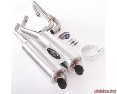 Barkers Performance Full Dual Exhaust Yamaha Grizzly 700 2014-2015 - 7AYE-700GRIZ/KOD-DL-16