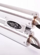 Barkers Performance Full Dual Exhaust Yamaha Grizzly 700 2014-2015                                     - 7AYE-700GRIZ/KOD-DL-16 - Image 4