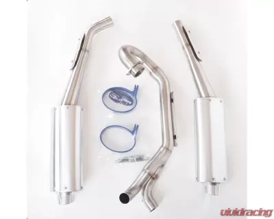 Barkers Performance Full Dual Exhaust Yamaha Raptor 700 2015+ - 7AYE-700RAP-DL-15
