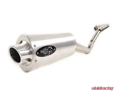 Barkers Performance Silver Billet Tip for Full Single Exhaust System Kawasaki KLX 250S | SF 2006+ - 5010