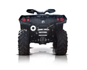 HMF Racing Exhaust System - Black, Fits 2015-2020 Polaris RZR 900