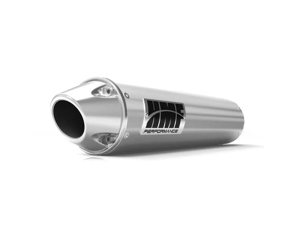 HMF Racing Performance Slip-On Exhaust w/ Polished Euro Endcap Arctic Cat 650 V-Twin 2004-2006 - 011233606086