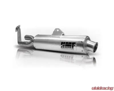 HMF Racing Performance Slip-On Exhaust w/ Black Turn Down Endcap Arctic Cat 650 V-Twin 2004-2006 - 011233606072
