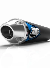 HMF Racing Black Competition Slip-On Exhaust w/ Polished Euro Endcap Honda TRX300EX 1993-2012                                     - 119243606186 - Image 2