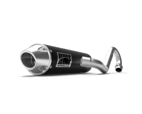 HMF Racing Black Performance Full Exhaust w/ Polished Euro Endcap Can-Am Outlander 500 | 650 | 800 2006-2008