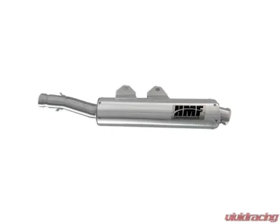HMF Racing Gun Metal Titan Loud Full Exhaust w/ Billet Endcap Can-Am Outlander 2008-2012 - 714244678888