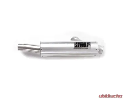 HMF Racing Gun Metal Titan Loud Full Exhaust w/ Billet Endcap Can-Am Outlander 2008-2012 - 714244678888