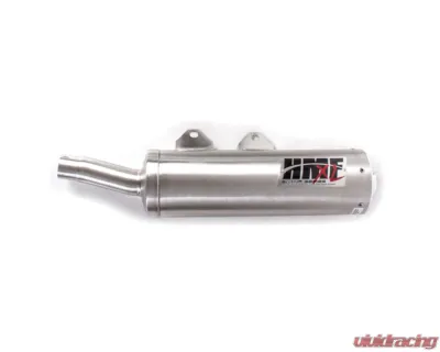 HMF Racing Gun Metal Titan Loud Full Exhaust w/ Billet Endcap Can-Am Outlander 2008-2012 - 714244678888
