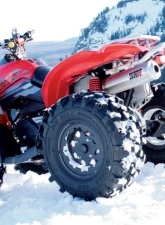 HMF Racing Gun Metal Titan Loud Slip-On Exhaust w/ Billet Endcap Can-Am Outlander | Renegade 2007-2012                                     - 714283608788 - Image 11