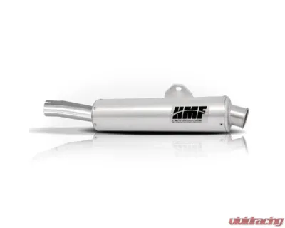HMF Racing Gun Metal Titan Loud Slip-On Exhaust w/ Billet Endcap Can-Am Outlander | Renegade 2007-2012 - 714283608788
