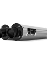HMF Racing Performance Dual Slip-On Exhaust w/ Black Turn Down Endcap Can-Am Renegade 1000 2012-2025                                     - 014385636072 - Image 13
