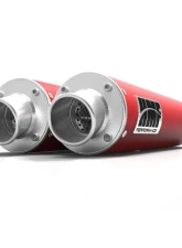 HMF Racing Performance Dual Slip-On Exhaust w/ Polished Turn Down Endcap Can-Am Renegade 1000 2012-2025                                     - 014385636671 - Image 13